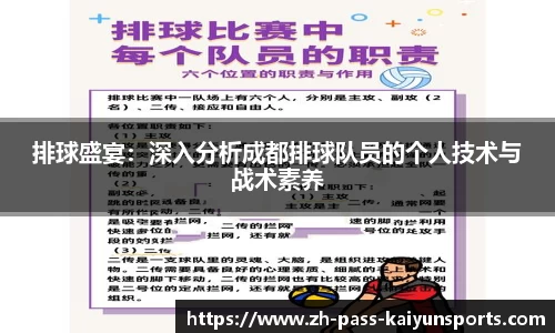 排球盛宴：深入分析成都排球队员的个人技术与战术素养